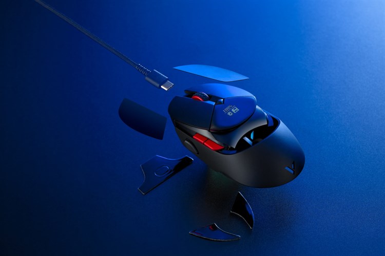 Chuột sạc Không dây Gaming Rapoo VT960s Màu Đen