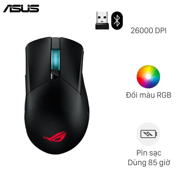 Chuột Bluetooth Gaming ASUS ROG Gladius III