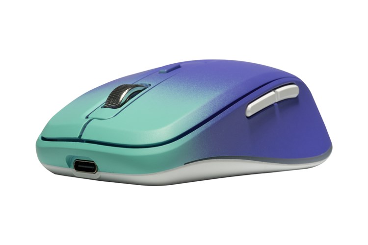 Chuột sạc Bluetooth Silent Zadez M382Z Màu Xanh tím