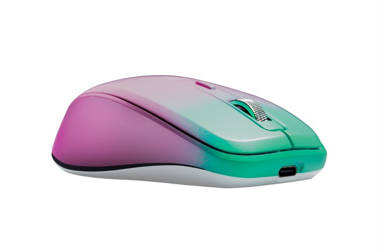 Chuột sạc Bluetooth Silent Zadez M382Z Màu Xanh hồng