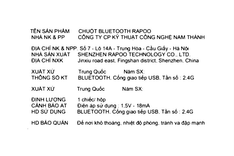 Chuột Bluetooth Silent Rapoo M650 Màu Hồng