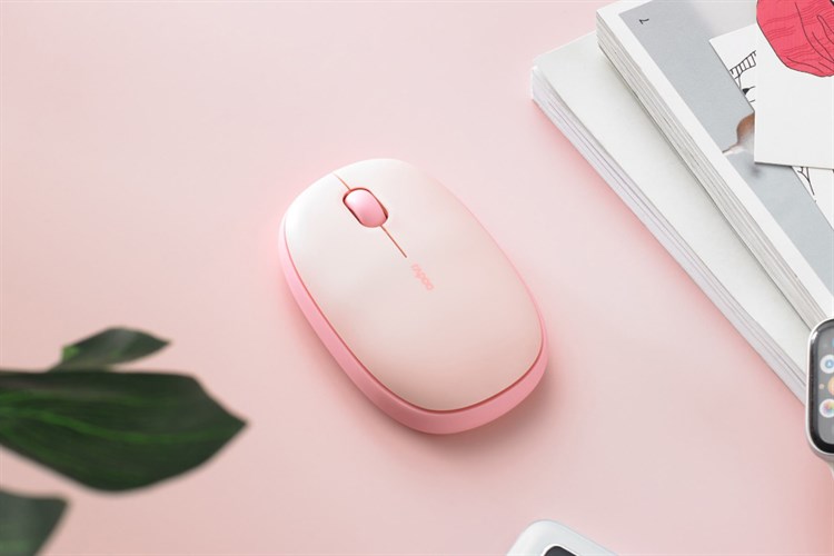 Chuột Bluetooth Silent Rapoo M650 Màu Hồng