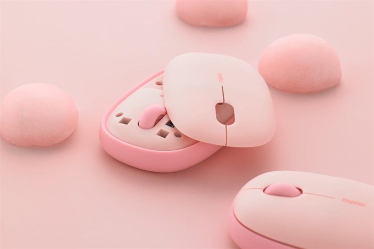 Chuột Bluetooth Silent Rapoo M650 Màu Hồng