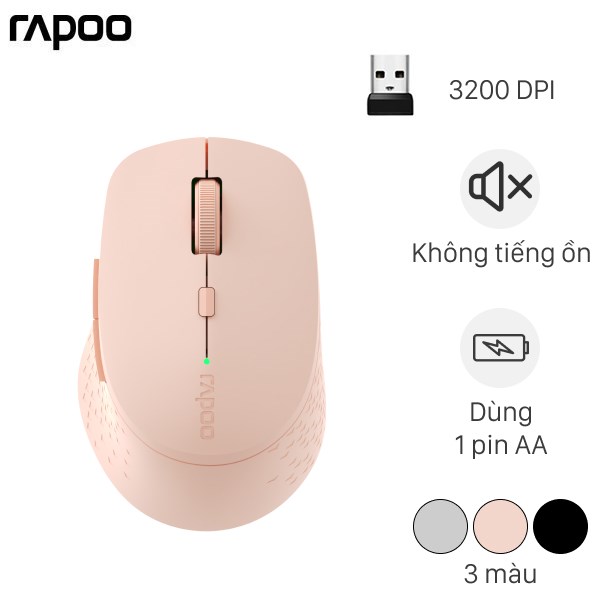 Chuột Không dây Silent Rapoo M310