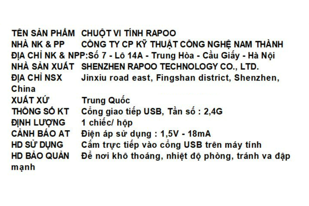 Chuột Không dây Silent Rapoo B2S Màu Đen