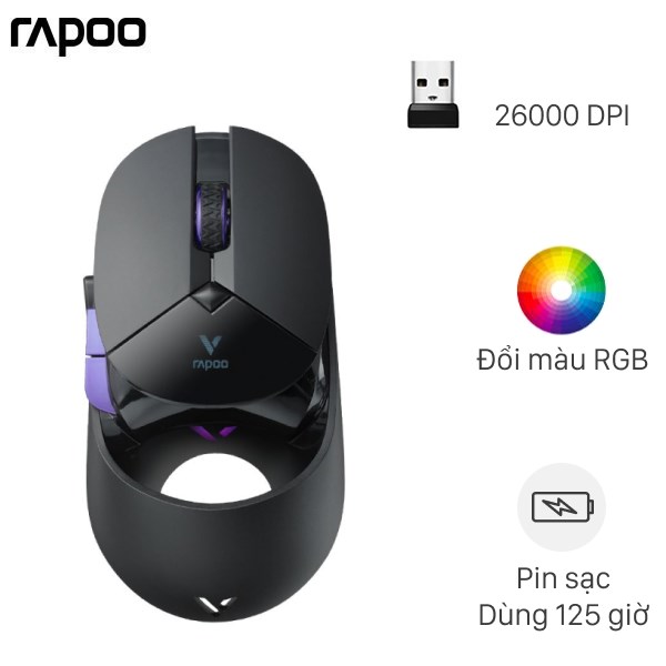 Chuột Không Dây Gaming Rapoo VT960 Pro