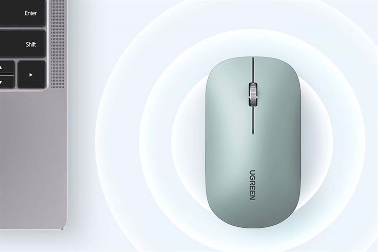 Chuột Bluetooth Silent Ugreen MU001 Màu Xanh lá