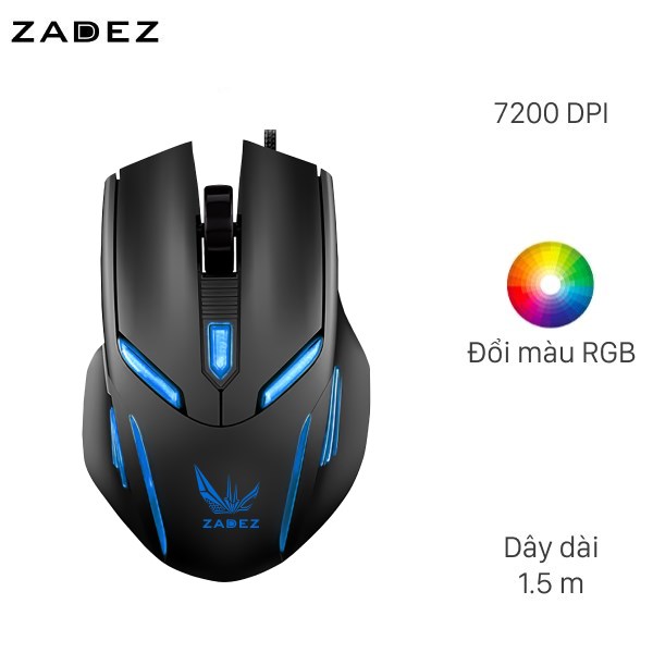 Chuột Có Dây Gaming Zadez G - 611M