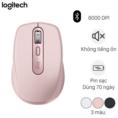 Chuột sạc Bluetooth Silent Logitech MX Anywhere 3s