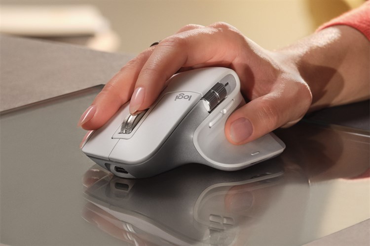 Chuột sạc Bluetooth Silent Logitech MX Master 3s Màu Xám