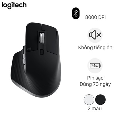 Chuột sạc Bluetooth Slient Logitech MX Master 3S For Mac