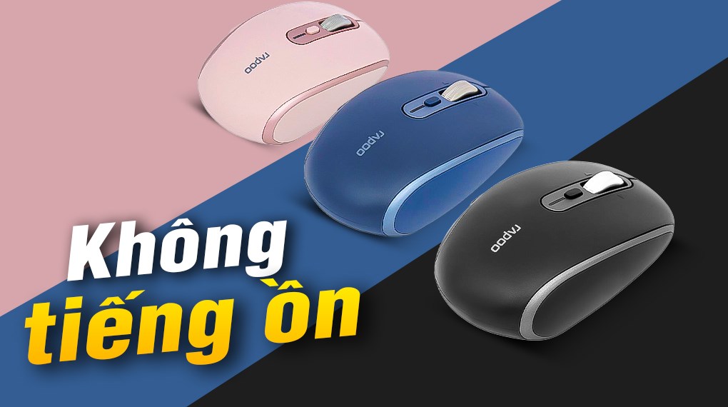 Chuột Bluetooth Silent Rapoo M590