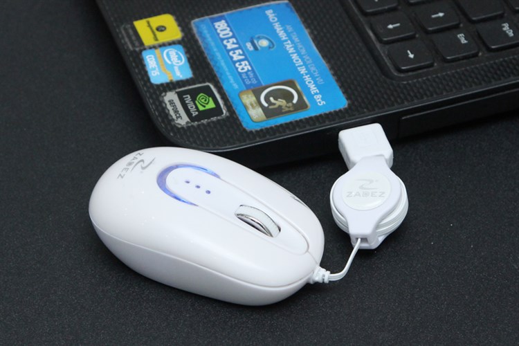 Chuột Có dây Zadez M218 Màu Trắng