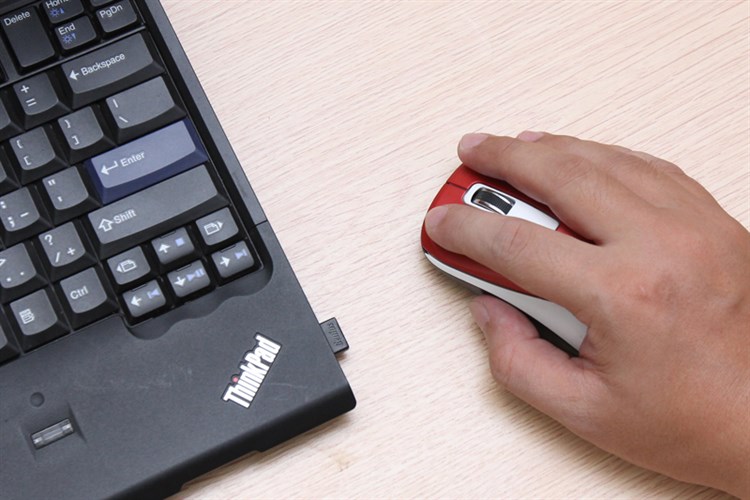 Chuột Không dây Genius NX 7010 Màu Đỏ