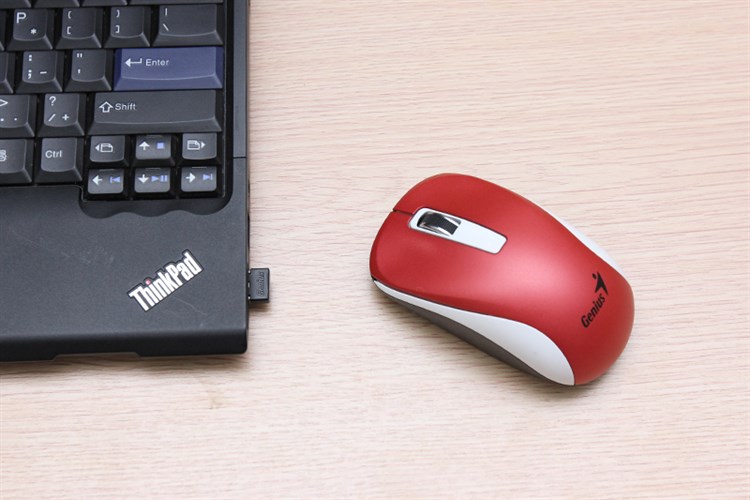 Chuột Không dây Genius NX 7010 Màu Đỏ