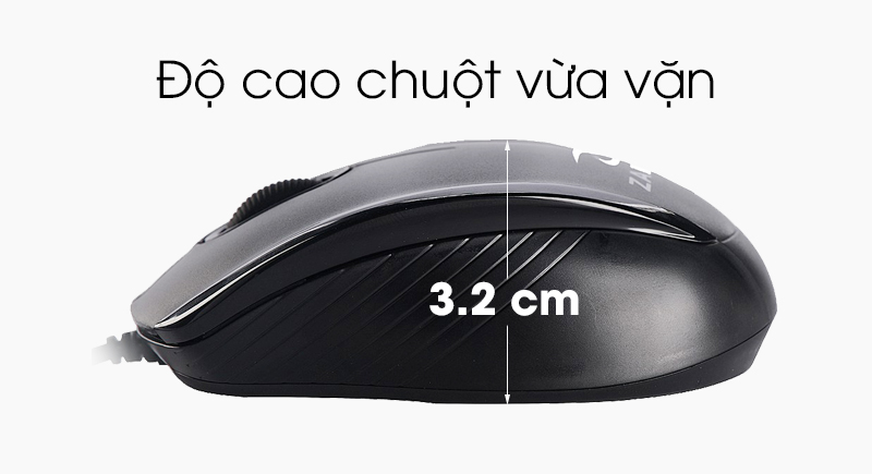 Chuột có dây Zadez M116 Đen - Kiểu dáng nhỏ gọn, thiết kế đẹp mắt Chuột có dây Zadez M116 Đen - Kiểu dáng nhỏ gọn, thiết kế đẹp mắt