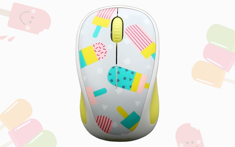 Chuột không dây Logitech M238 Kem - Họa tiết dễ thương, bắt mắt Chuột không dây Logitech M238 Kem - Họa tiết dễ thương, bắt mắt