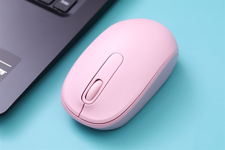 Chuột Không dây Microsoft 1850 Màu Hồng nhạt