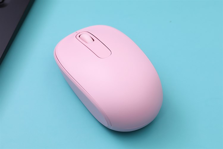 Chuột Không dây Microsoft 1850 Màu Hồng nhạt