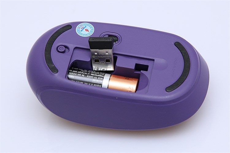 Chuột Không dây Microsoft 1850 Màu Tím