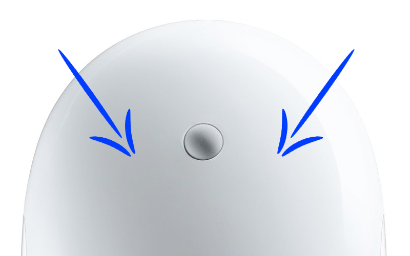Chuột có dây Apple MB112 - Phím click trái phải dạng cảm ứng