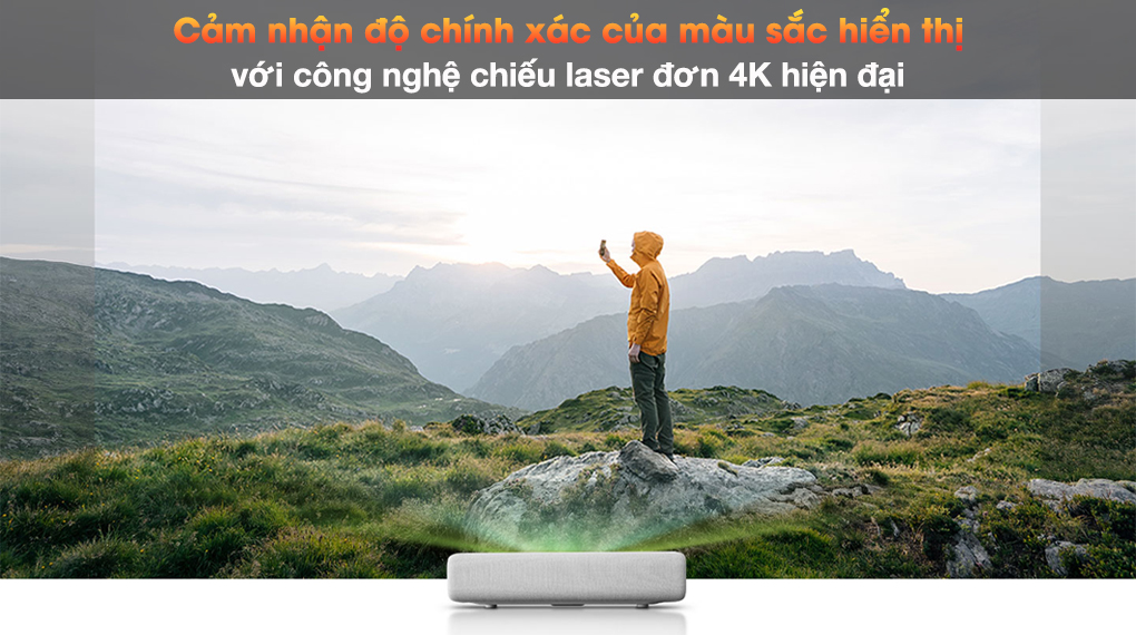 Máy Chiếu Siêu Gần Laser Samsung 4K The Premiere LSP7T - Laser 4K