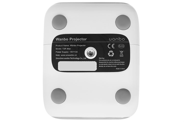 Máy chiếu Wanbo T2R Max Full HD Màu Trắng