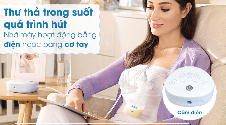 Máy hút sữa điện đơn Philips Avent SCF301/01