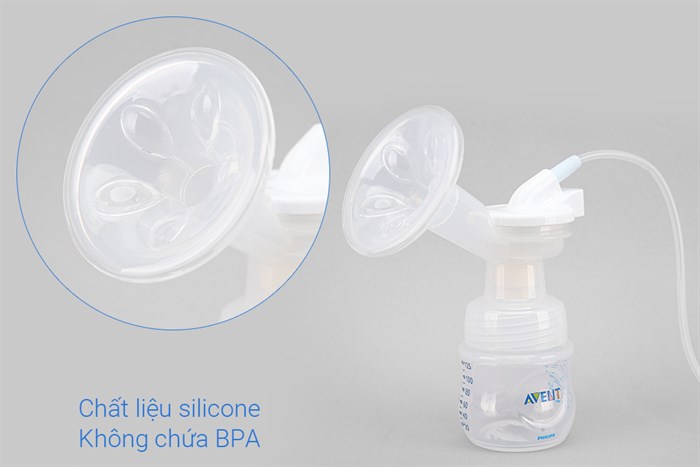 Máy hút sữa điện đôi Philips Avent SCF303/01 Màu Trắng