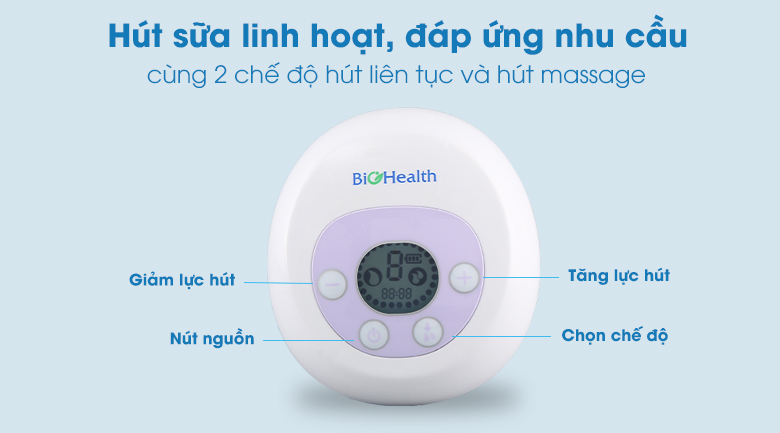 Máy hút sữa điện đơn BioHealth AE Basic