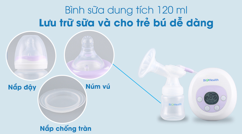 Máy hút sữa điện đơn BioHealth AE Basic