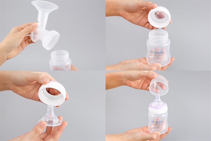 Máy hút sữa điện đơn BioHealth AE Basic Màu Trắng