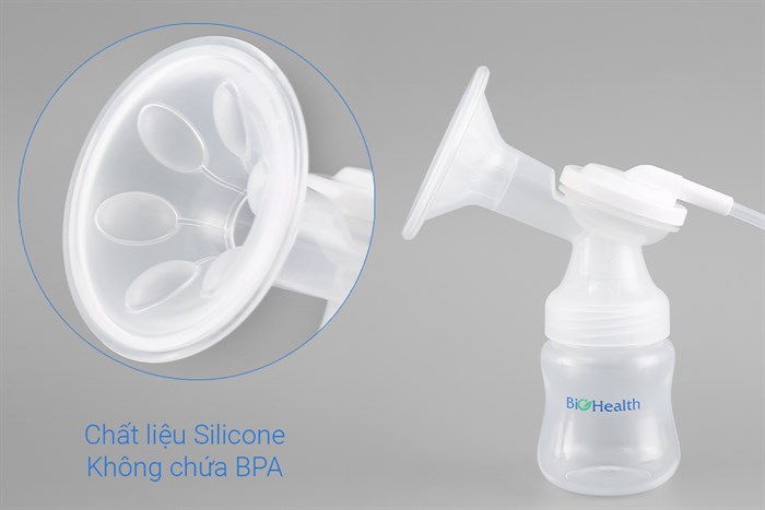 Máy hút sữa điện đôi BioHealth IE Basic Màu Trắng