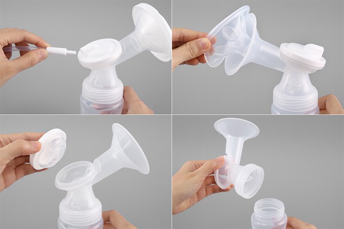 Máy hút sữa điện đôi BioHealth IE Basic Màu Trắng