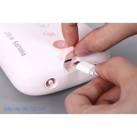 Máy hút sữa điện đôi Philips Avent Eureka SCF393.11 Màu Hồng