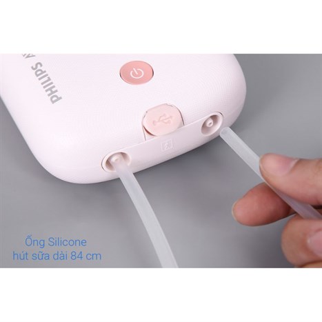 Máy hút sữa điện đôi Philips Avent Eureka SCF393.11 Màu Hồng