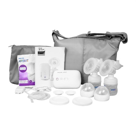 Máy hút sữa điện đôi Philips Avent Eureka Plus SCF394.11 Màu Trắng