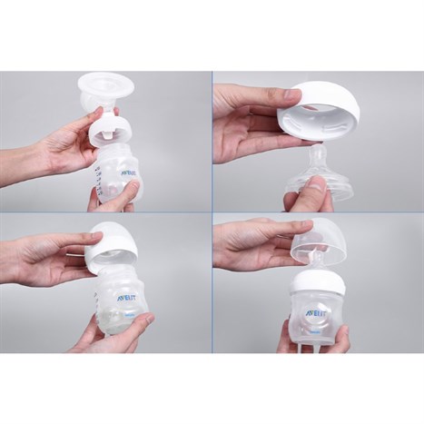 Máy hút sữa điện đôi Philips Avent Eureka Plus SCF394.11 Màu Trắng