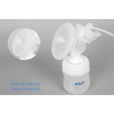 Máy hút sữa điện đôi Philips Avent Eureka Plus SCF394.11 Màu Trắng