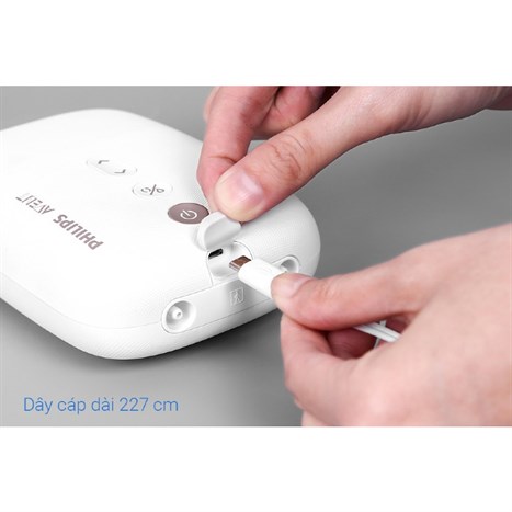 Máy hút sữa điện đôi Philips Avent Eureka Plus SCF394.11 Màu Trắng