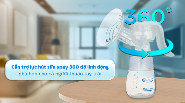 Máy hút sữa bằng tay Gluck Baby GP22-2 - Tiện ích