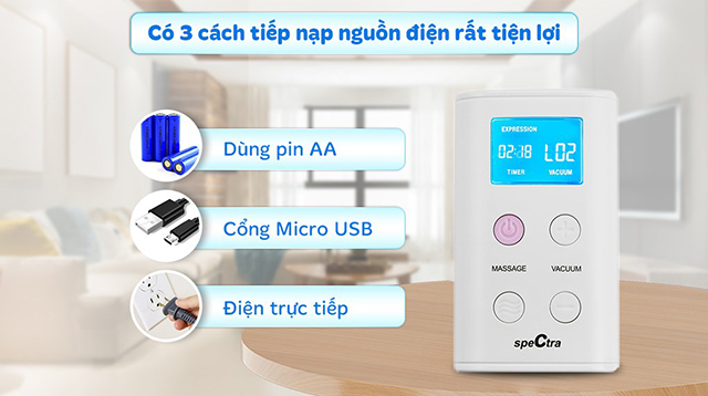 Bảng điều khiển và cách nạp điện