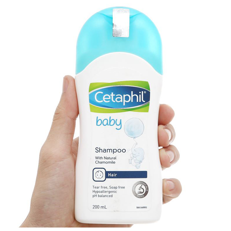 Dầu gội cho bé Cetaphil chiết xuất lô hội và hoa cúc 200 ml (mọi độ tuổi) 3