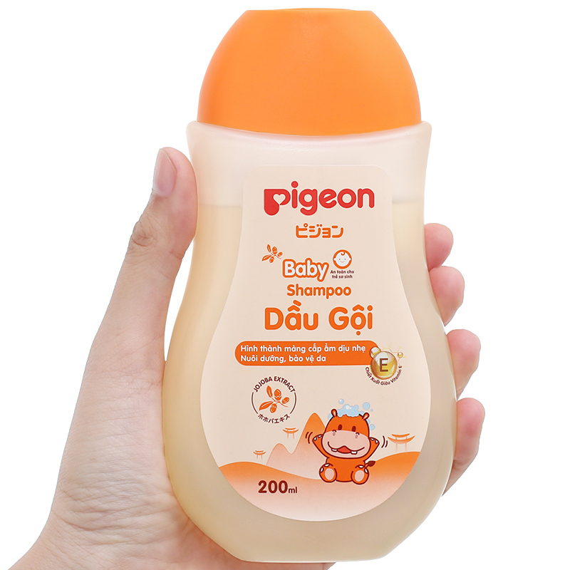 Dầu gội cho bé Pigeon chiết xuất Jojoba 200 ml (mọi độ tuổi) 3