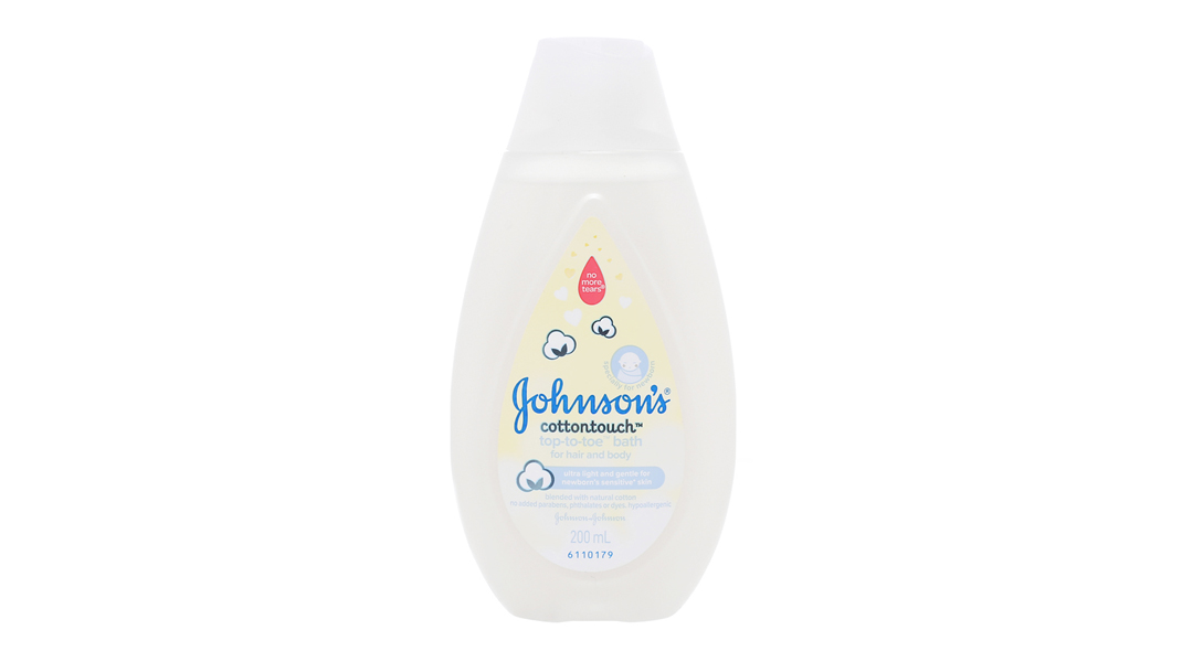 Tắm gội toàn thân cho bé Johnson's Conttontouch mềm mại như bông 200ml