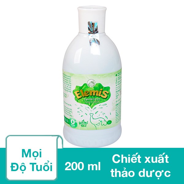 Nước Tắm & Gội 2In1 Cho Bé Dk Pharma Elemis Chiết Xuất Thảo Dược 200 Ml (Mọi Độ Tuổi)