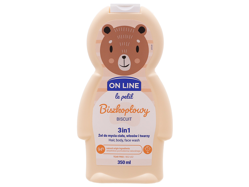 Tắm gội cho bé On Line Le Petit biscuit 350ml Bách hoá XANH