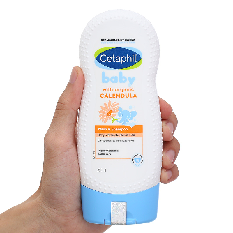 Sữa tắm gội cho bé Cetaphil an toàn, dịu nhẹ cho da nhạy cảm