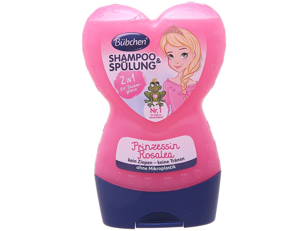 Dầu gội xả cho bé Bubchen công chúa Rosalea 230ml 1