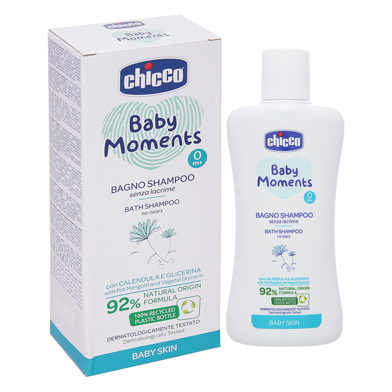 Sữa tắm & gội 2in1 cho bé Chicco chiết xuất hoa cúc 200 ml (mọi độ tuổi) 2